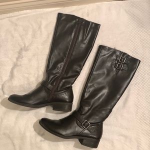 Croft & Barrow Tall Brown Boots - Size 9.5